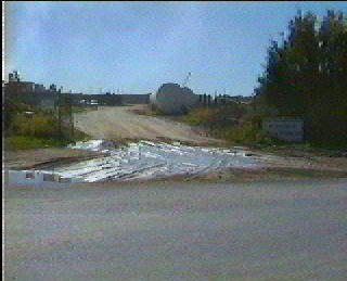 looking at driveway from across the street